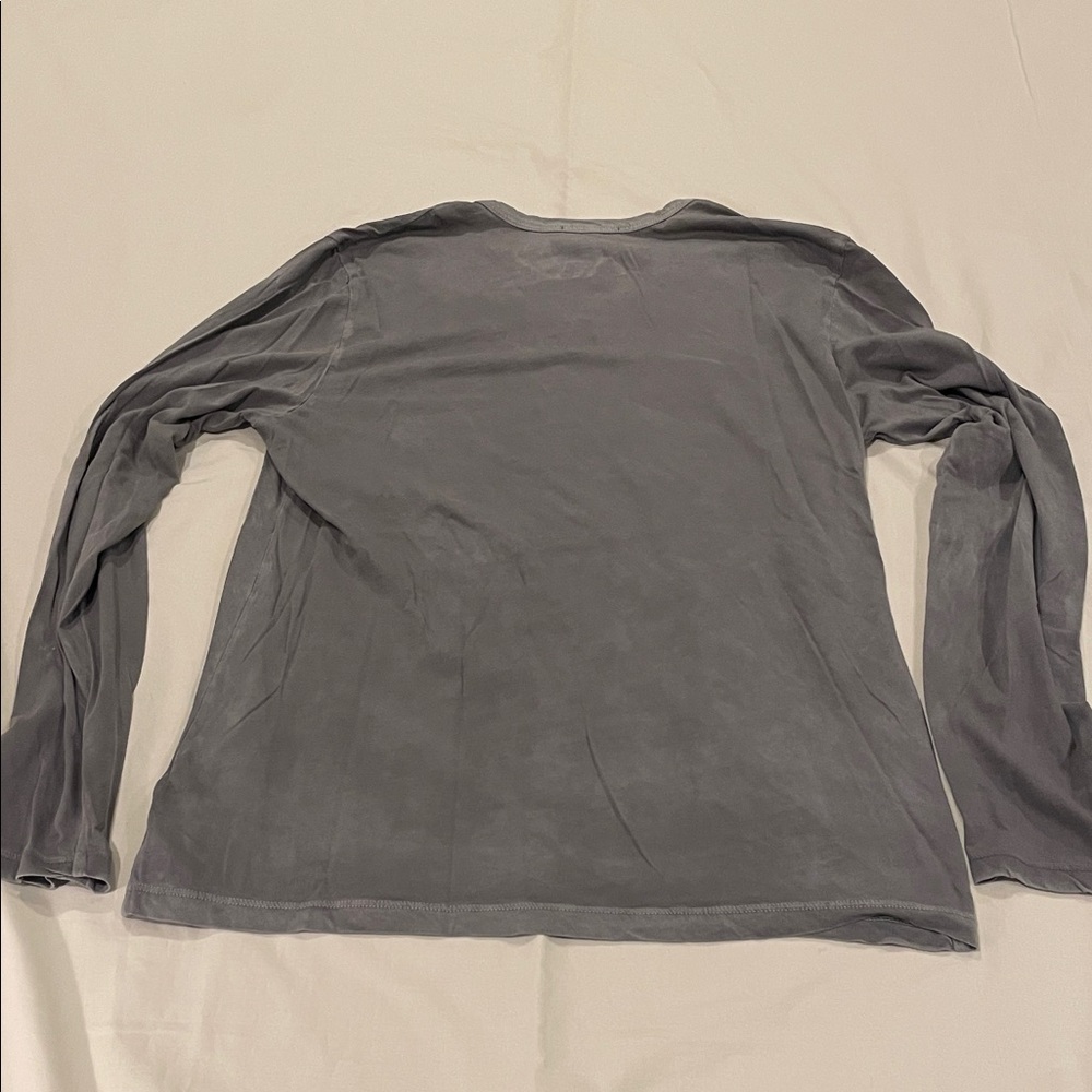 Cotton Citizen Charcoal Long Sleeve Tee - Picture 9 of 9